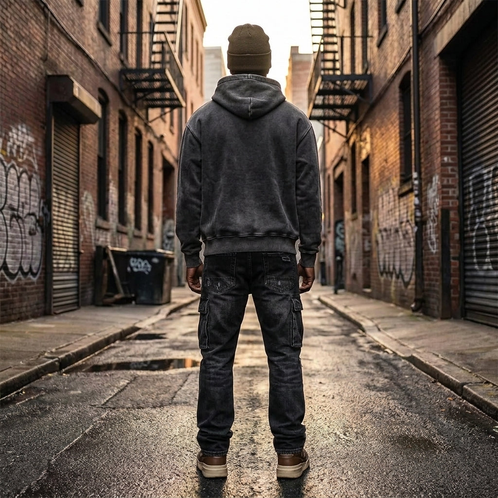 Washed   Hoodie - FORM 10