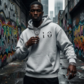 Gray Oversized  Hoodie - FORM 10